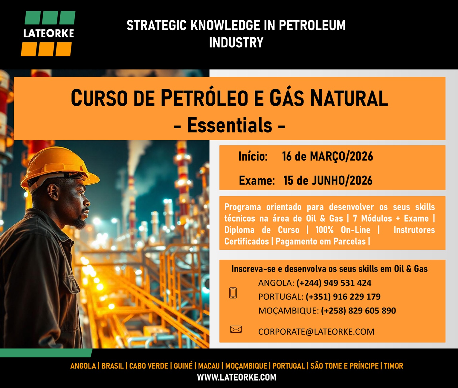 CURSO DE PETRÓLEO E GÁS NATURAL - Essentials :: lateorke.com